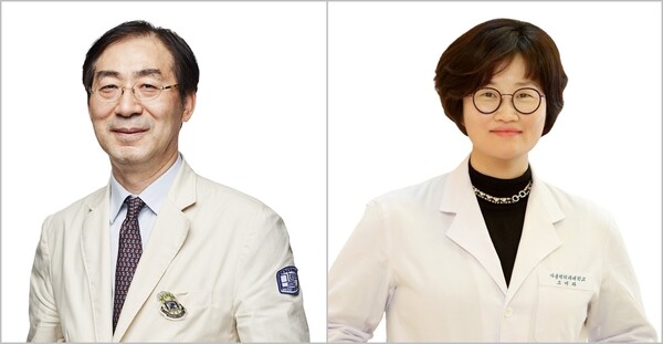 사진. 서울성모병원 류마티스내과 박성환 교수, 의과대학 조미라 교수