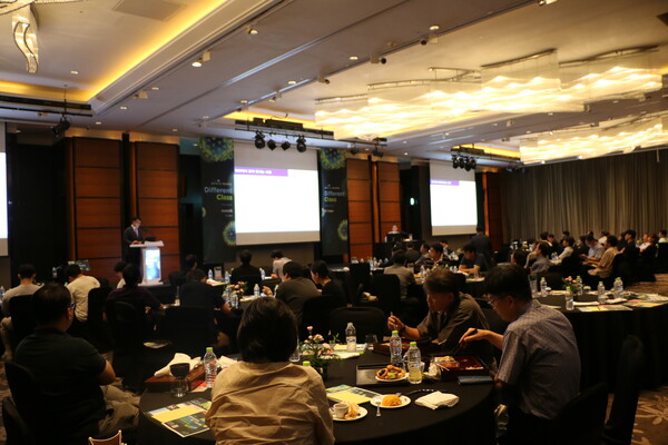 사진1. 독감백신 '플루아드 쿼드' 런칭 심포지엄 행사장 전경