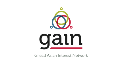 길리어드의 전 세계 아시아 직원 네트워크를 위한 GAIN(Gilead Asian Interest Network). 길리어드 아시아 출신 직원들을 대표하는 다양한 문화에 대한 인식을 높이고 문화적 이해를 촉진하는 데 중점을 두고 있다. 직원들의 목소리와 강점을 부각시키기 위해 네트워킹, 커리어 개발 및 멘토십 기회를 제공한다.