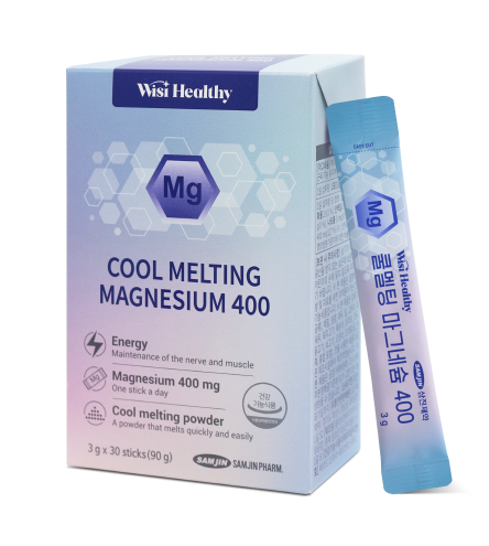 삼진제약 고함량 마그네슘 건강기능식품 '쿨멜팅 마그네슘 400'