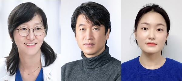 사진. (왼쪽부터) 서울대병원 임상유전체의학과 채종희 교수, 서울의대 의과학과 최무림 교수, 전은영 학생