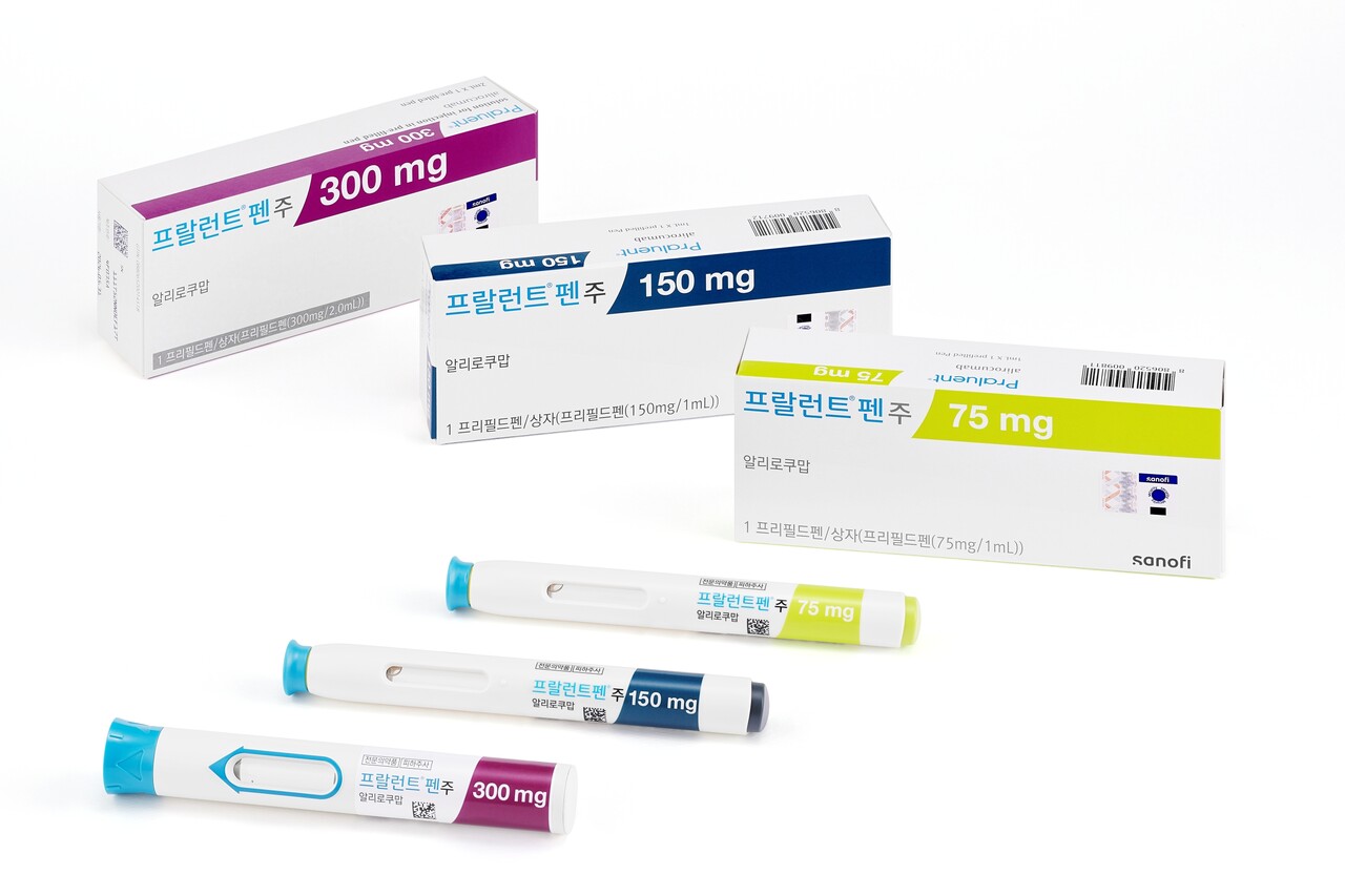 PCSK9억제제 프랄런트펜주(알리로쿠맙) 
