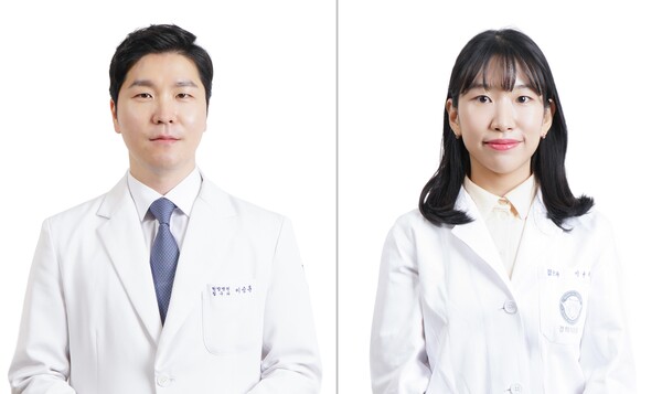 사진. (왼쪽부터) 이승훈, 이수지 교수