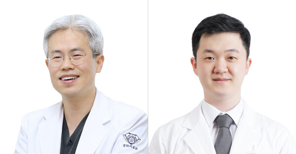 사진. (왼쪽부터) 이상열 교수, 우호걸 교수