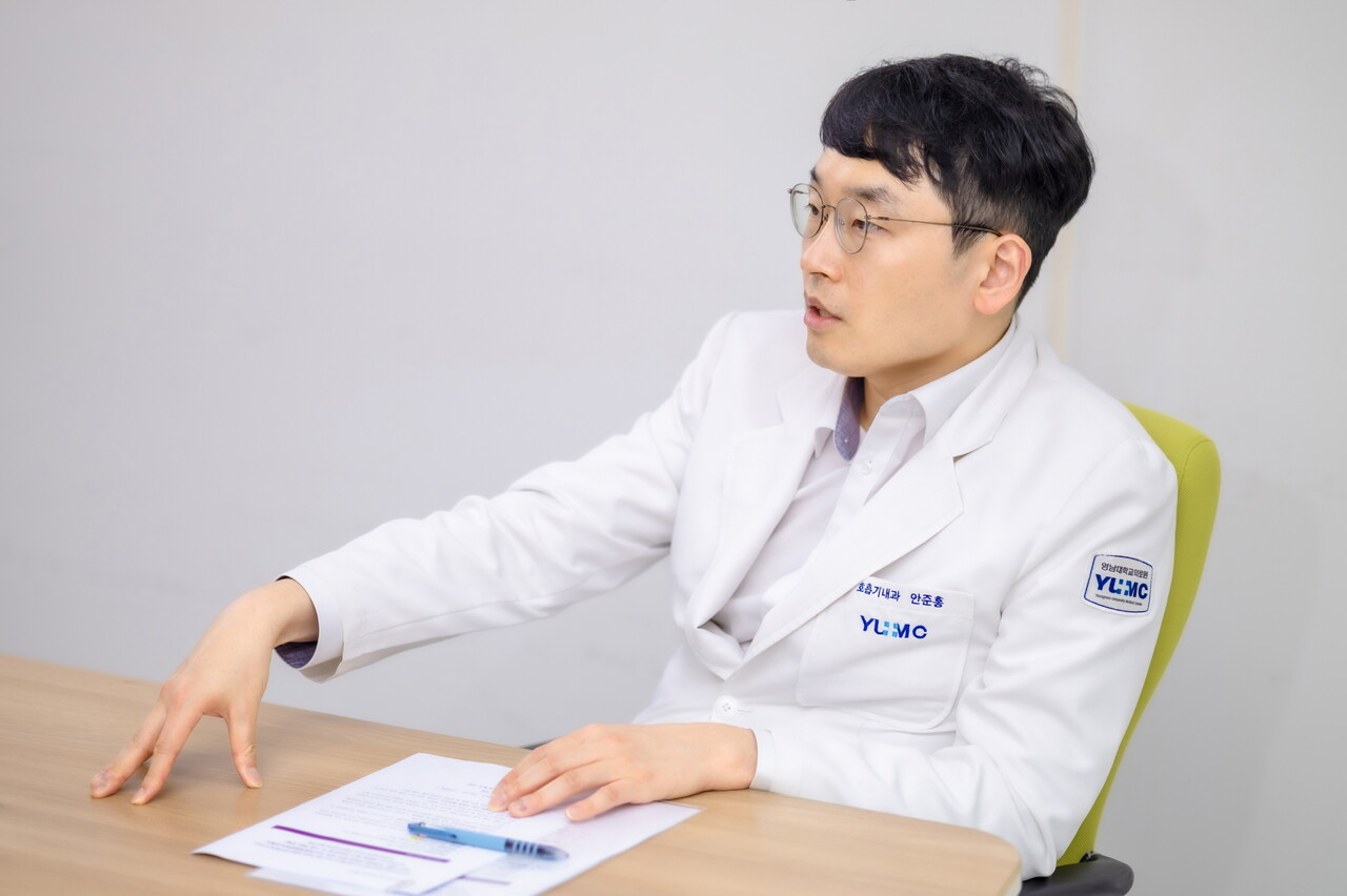 안준홍 영남대병원 호흡기 알레르기내과 교수