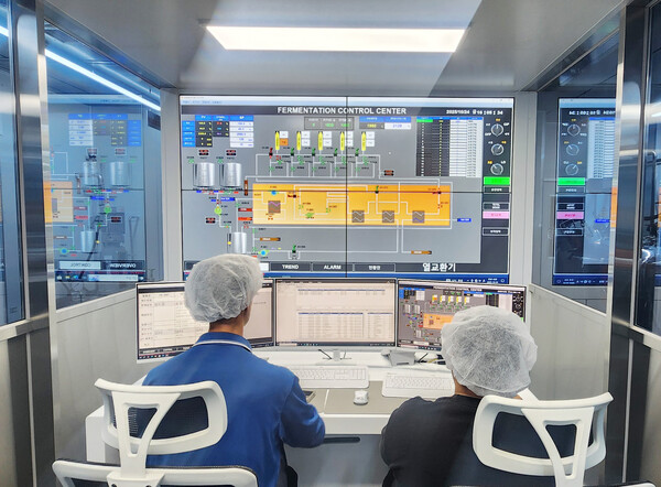 쎌바이오텍 김포 공장 발효동 제어실